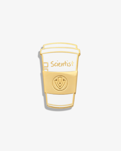 Coffee (Scientist) Lapel Pin